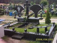 Мемориальные комплексы из гранита, элитные комплексные памятники - Коростышев